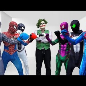 TEAM SPIDER-MAN vs BAD GUY TEAM In RealLife | TEAM SPIDER: Battle BAD-HERO TEAM ( Live Action )