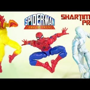 Marvel Legends Spider-Man and His Amazing Friends 3-Pack Pulse Exclusive Action Figure Review