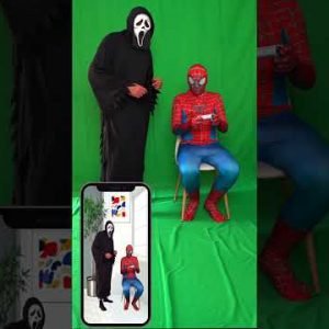Spider-Man funny video 😂😂😂 | SPIDER-MAN AND SCREAM Best TikTok Challenge 2023 Year Part38 #shorts