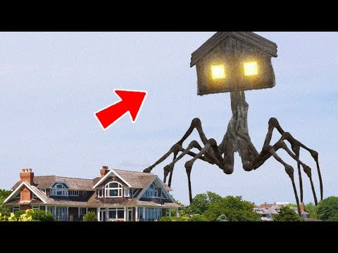 My House Turns into a GIANT SPIDER!