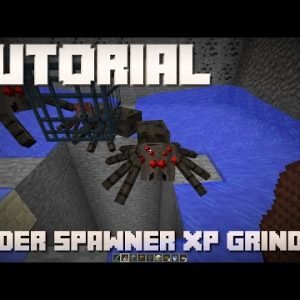 Minecraft: Spider Farm Spawner XP Farm