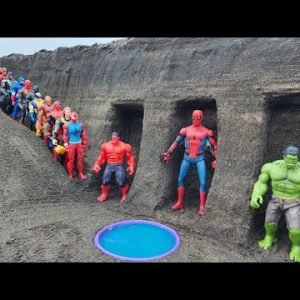 SUPERHERO AVENGERS, HULK VS SPIDER-MAN, CAPTAIN AMERICA VS ANT-MAN, IRON MAN VS THANOS VS THOR 10