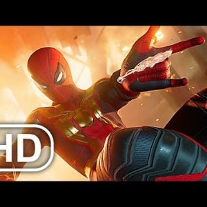 Spider-Man Saves Aunt May From Dying Scene – Spider-Man No Way Home Movie Suit