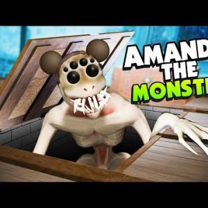 AMANDA Is Really a SPIDER MONSTER – Amanda The Adventurer