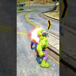 Hulk Gang kidnapped Spider-Man his lover #shorts