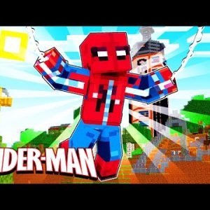 I Become SPIDER-MAN In Minecraft?! [2] | Minecraft Hero-Verse |