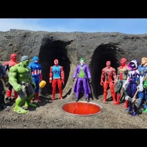 SUPERHERO AVENGERS, HULK VS SPIDER-MAN VS VENOM, IRON MAN VS CAPTAIN AMERICA VS THOR VS THANOS 27