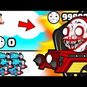 UPGRADING NOOB SPIDER TRAIN Choo Choo Charles into HACKER🔥NOOB vs PRO vs HACKER MERGE ALPHABET LORE
