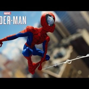 Spider-Man PC – Ultimate Spider-Man Suit MOD Free Roam Gameplay!