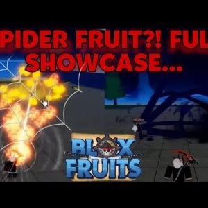 NEW SPIDER FRUIT?!!! FULL SHOWCASE SPIDER…. ( Blox Fruits )