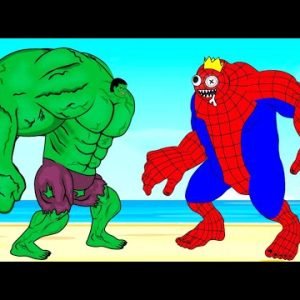 Evolution Of HULK vs Evolution of SPIDER BLUE Rainbow Friends : Who Is The King Of Monsters?