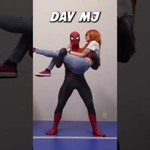 Wait for the ending! 😂 Days of Spider-Man training