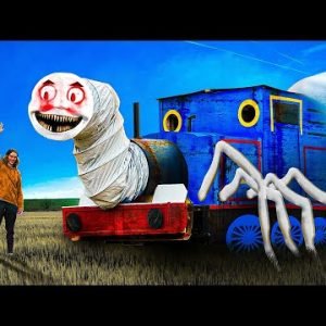 I Built Cursed Thomas.exe Spider Train in Real Life