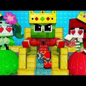 Monster School : Evil Spider Man Baby Zombie – Sad Story (Minecraft Animation)