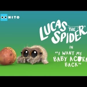 Lucas the Spider – I Want My Baby Acorn Back – Short