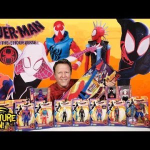 Spider-Man: Across The Spider-Verse Official Movie Trailer Toy Action Figures AdventureFun!