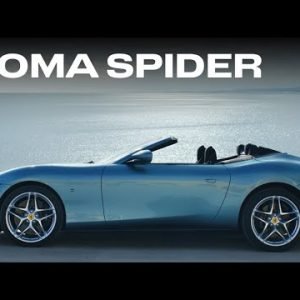 The new Ferrari Roma Spider unveiled