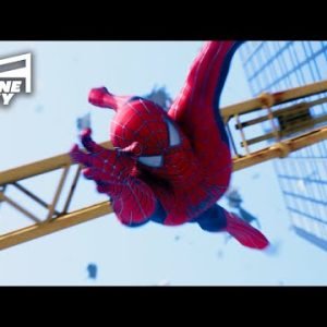 Spider-Man 3: Spider-Man Saves Gwen Stacy (MOVIE SCENE) | With Captions