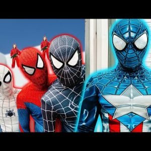 TEAM SPIDER-MAN vs BAD GUY TEAM || Hey NEW SUPER-CAPTAIN ( Live Action )