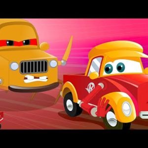 Spider Car Cartoon Show + More Animated Stories For Preschool Kids By Super Car Royce