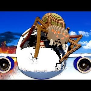 GIANT SPIDER CAUSES PLANE CRASH! (Teardown)