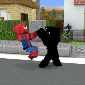 VENOM V.S SPIDER-MAN | Monster School Minecraft Animations