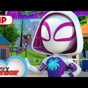 Ghost Spider Gwen | Marvel’s Spidey and his Amazing Friends | @disneyjunior