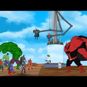 What if Evolution of Spider-BATMAN-HULK vs SUPERMAN,IRON MAN,Wolverine| Superheroes Marvel Animation