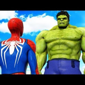 BIG HULK VS SPIDER-MAN | SUPER EPIC BATTLE