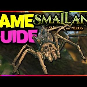 SMALLAND How To Tame A Wolf Spider – ALBINO BOSS Fight!