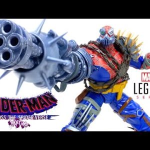 Marvel Legends CYBORG SPIDER-WOMAN Deluxe Action Figure Spider-Man ACROSS THE SPIDER-VERSE Review