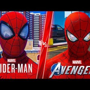 Spider-Man: Miles Morales vs Marvel’s Avengers Spider-Man – Direct Graphics & Details Comparison!