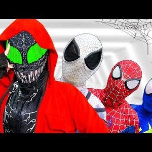 TEAM SPIDER-MAN vs BAD GUY TEAM | ALL Action Story POV | SUPERHERO’s Story | spiderman vs venom