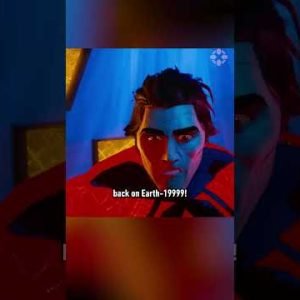 MCU reference in Spider-Verse 2 #spiderman #acrossthespiderverse #marvel #mcu #shorts