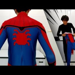 VESTINDO O TRAJE do SPIDER-MAN HOMECOMING – Cosplay