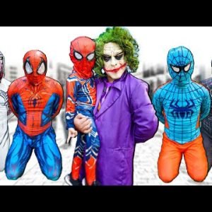 TEAM SPIDER MAN vs NEW BAD HERO || SPECIAL LIVE ACTION STORY – Where Is KID SPIDER MAN #2 ??