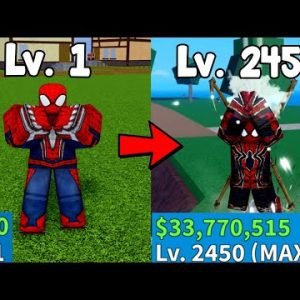 Becoming Spider Man Awakening Spider and Obtaining Godhuman in Blox Fruits