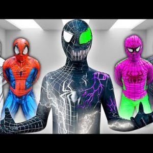 TEAM SPIDER-MAN In Real Life Battle Joker Creation Zombie Live Action Bad Guy Team vs Spiderman #13