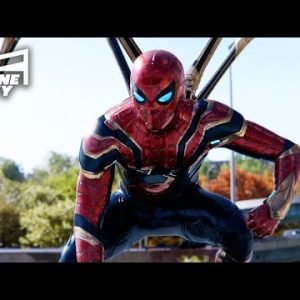 Peter Fights Doc Ock on the Highway | Spider-Man No Way Home