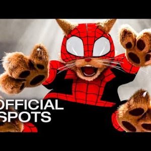 Spider-Man: Across the Spider-Verse “Spider-Cat Attacks Miles” New TV Spots (2023)
