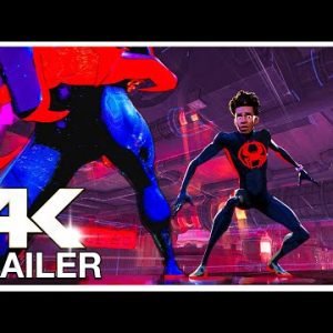 SPIDER MAN ACROSS THE SPIDER VERSE “Miles Morales Vs Spider Man 2099” Trailer (4K ULTRA HD) NEW 2023