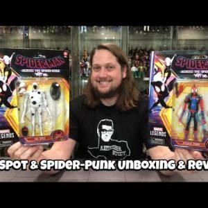 The Spot & Spider-Punk Marvel Legends Unboxing & Review!