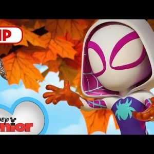 Ghost-Spider’s Dad Saves the Day! | Marvel’s Spidey and his Amazing Friends | @disneyjunior