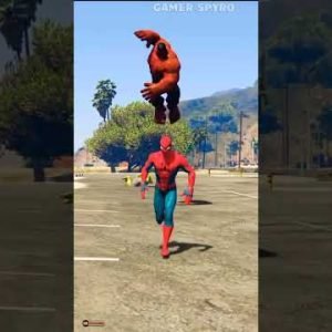 Hulk vs Spider-Man | Angry Hulk Fight 😱 #shorts