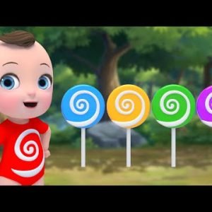 Color Lollipop! | Itsy Bitsy Spider Song Nursery Rhymes | Baby & Kids Songs