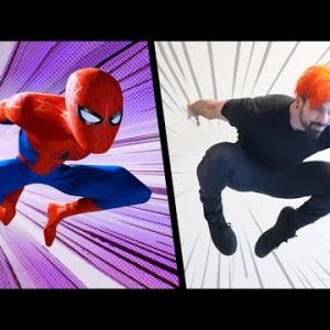 Spider-Man: Into the Spider-Verse Stunts In Real Life