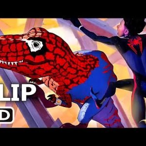 “Miles VS Spider Rex” SPIDER-MAN ACROSS THE SPIDER-VERSE Clip (2023)