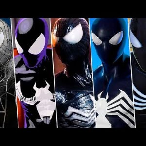 Evolution of Black Suit in Spider-Man Games (2000 – 2023)