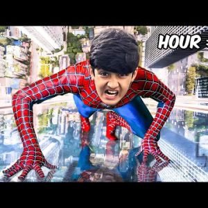 Living like Spider Man for 24 Hours !