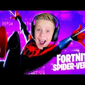 Spider-Verse Challenge in Fortnite! (Web Shooters are Back) K-CITY GAMING